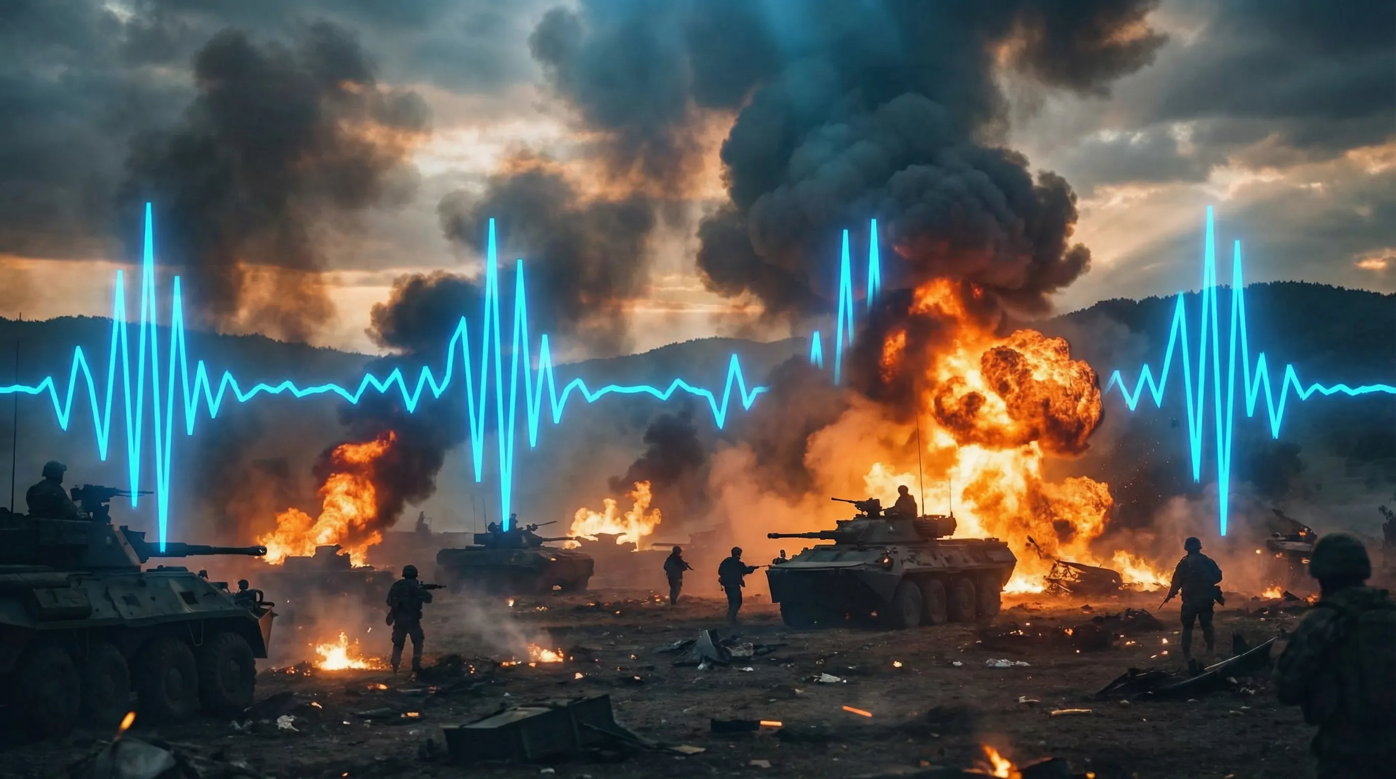 潘甜甜 激烈战场音效场景